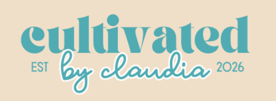 Cultivated by Claudia logo